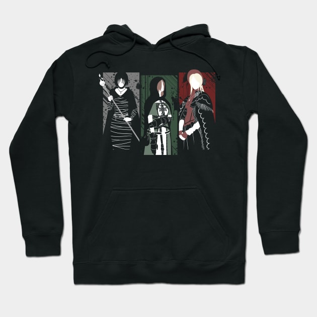 Souls Waifus Hoodie by shadyfolk